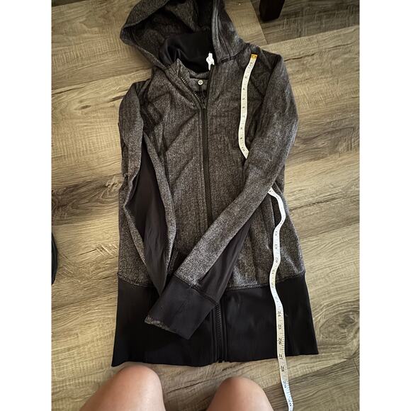 Lululemon Define Jacket – Herringbone Heathered Black Size 4 EUC - Picture 8 of 9